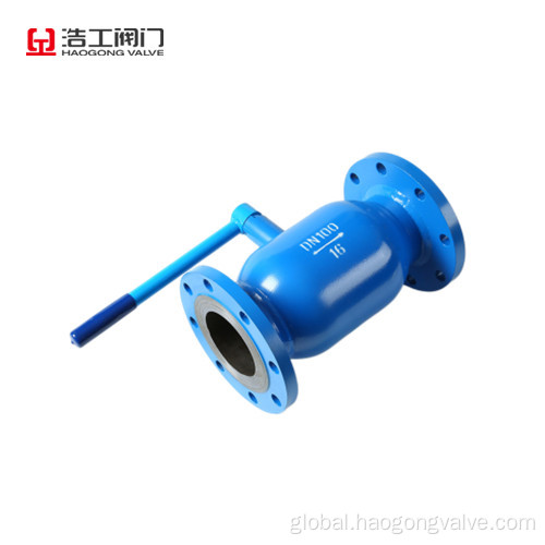 China Flanged fully welded ball valve manual floating ball Factory